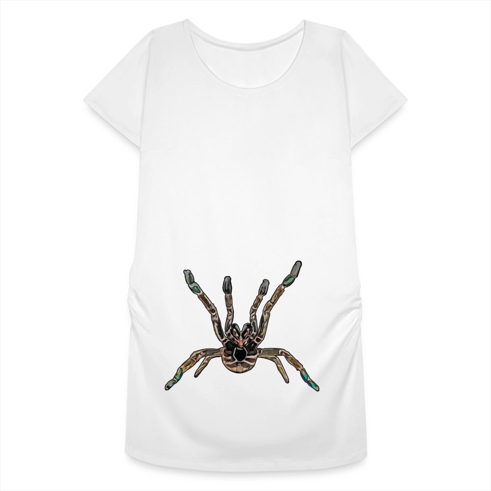 Frauen Schwangerschafts-T-Shirt Pterinochilus murinus tcf - weiß