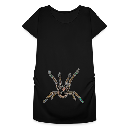 Frauen Schwangerschafts-T-Shirt Pterinochilus murinus tcf - Schwarz