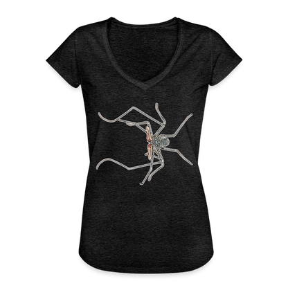 Frauen Vintage T-Shirt Euphrynichus bacillifer - Anthrazit