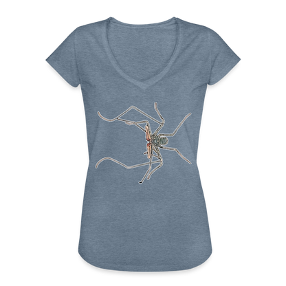 Frauen Vintage T-Shirt Euphrynichus bacillifer - Vintage Denim