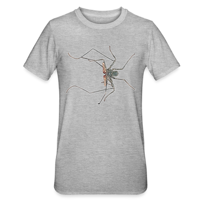 Unisex T-Shirt Euphrynichus bacillifer - Grau meliert