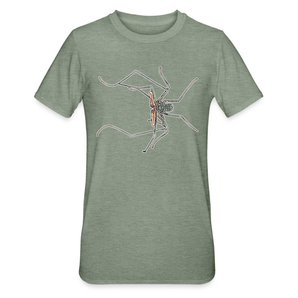 Unisex T-Shirt Euphrynichus bacillifer - Militärgrün meliert