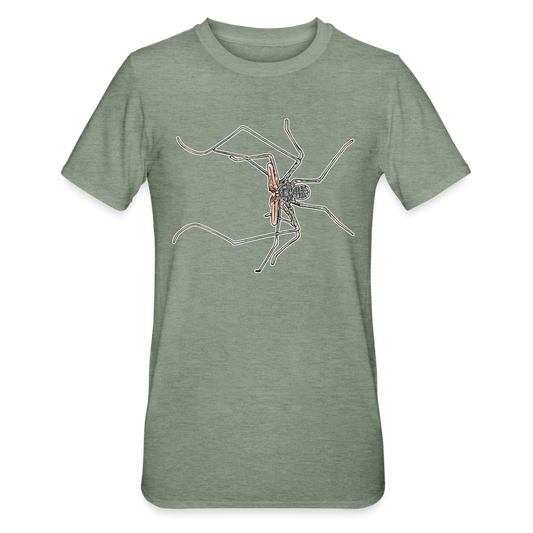 Unisex T-Shirt Euphrynichus bacillifer - Militärgrün meliert