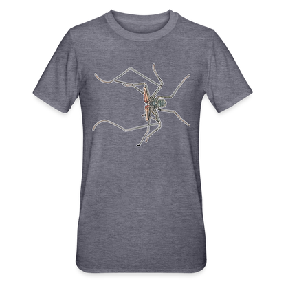 Unisex T-Shirt Euphrynichus bacillifer - Navy meliert