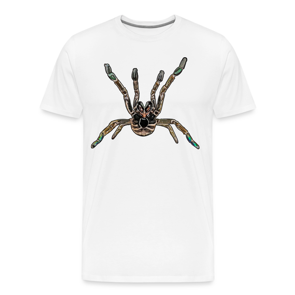 Männer Basic T-Shirt Pterinochilus murnius tcf - weiß