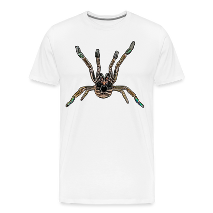 Männer Basic T-Shirt Pterinochilus murnius tcf - weiß