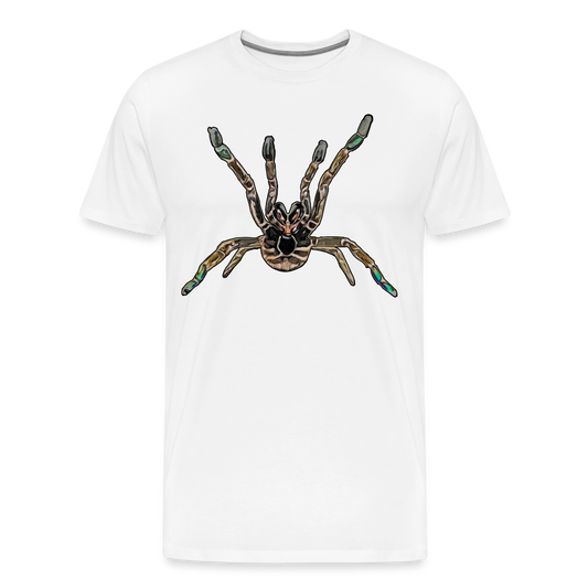 Männer Basic T-Shirt Pterinochilus murnius tcf - weiß