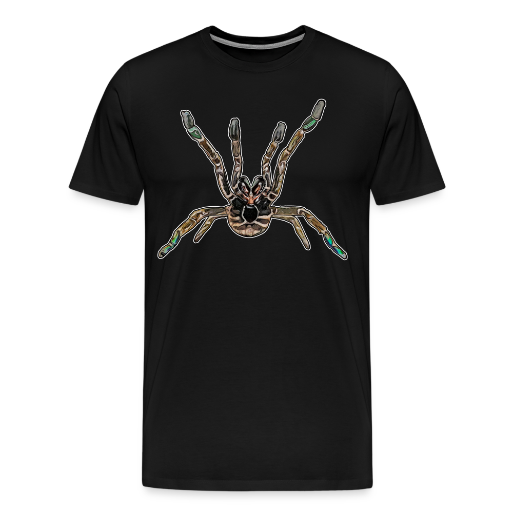 Männer Basic T-Shirt Pterinochilus murnius tcf - Schwarz