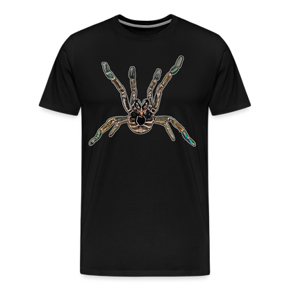 Männer Basic T-Shirt Pterinochilus murnius tcf - Schwarz