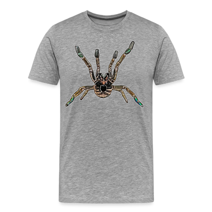 Männer Basic T-Shirt Pterinochilus murnius tcf - Grau meliert