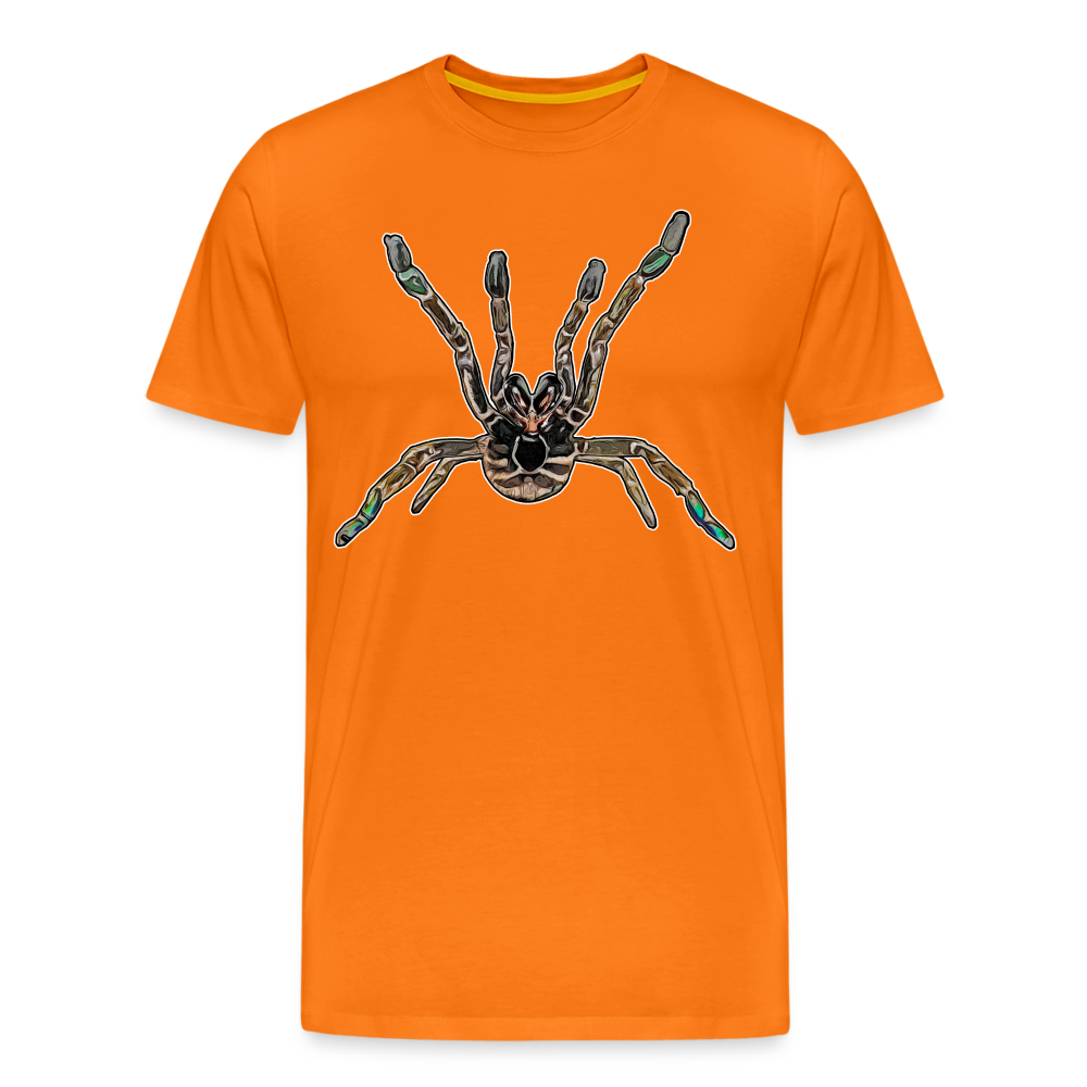 Männer Basic T-Shirt Pterinochilus murnius tcf - Orange