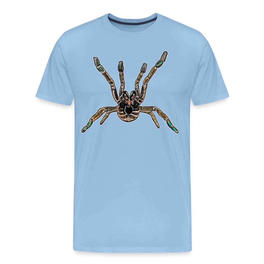 Männer Basic T-Shirt Pterinochilus murnius tcf - Sky