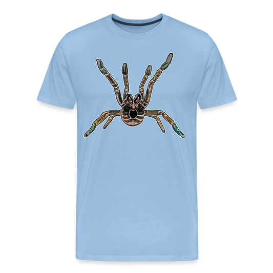 Männer Basic T-Shirt Pterinochilus murnius tcf - Sky