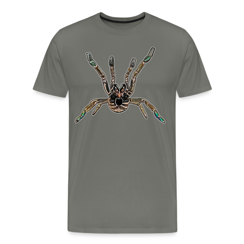 Männer Basic T-Shirt Pterinochilus murnius tcf - Asphalt
