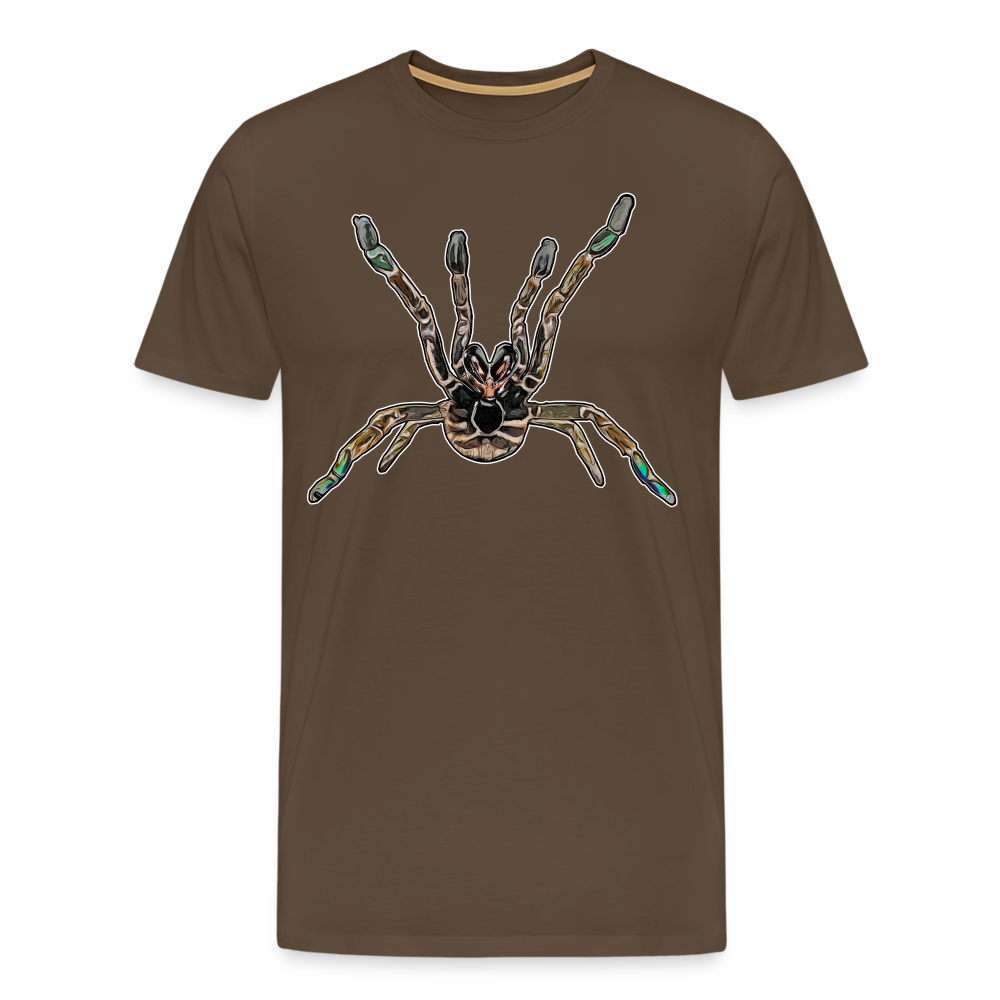 Männer Basic T-Shirt Pterinochilus murnius tcf - Edelbraun