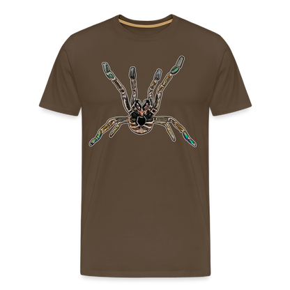 Männer Basic T-Shirt Pterinochilus murnius tcf - Edelbraun