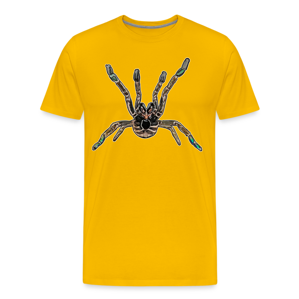 Männer Basic T-Shirt Pterinochilus murnius tcf - Sonnengelb