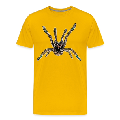 Männer Basic T-Shirt Pterinochilus murnius tcf - Sonnengelb