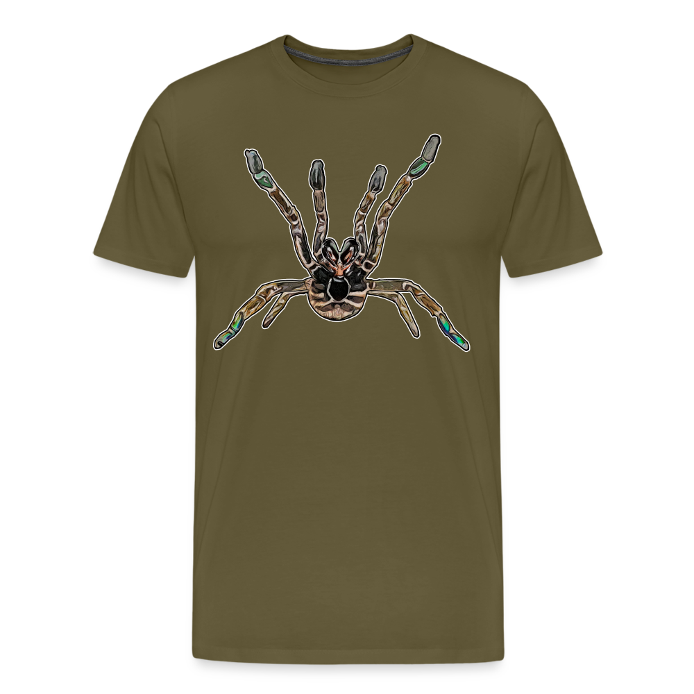 Männer Basic T-Shirt Pterinochilus murnius tcf - Khaki