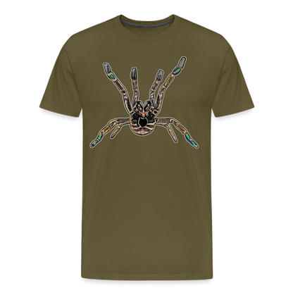 Männer Basic T-Shirt Pterinochilus murnius tcf - Khaki