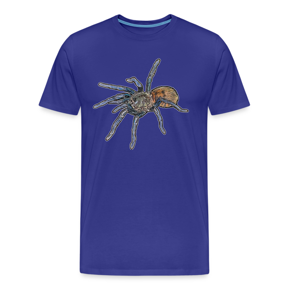 Männer Basic T-Shirt Chromatopelma cyaneopubescens - Königsblau