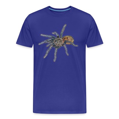 Männer Basic T-Shirt Chromatopelma cyaneopubescens - Königsblau