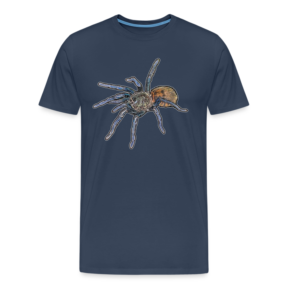 Männer Basic T-Shirt Chromatopelma cyaneopubescens - Navy