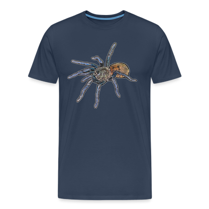 Männer Basic T-Shirt Chromatopelma cyaneopubescens - Navy