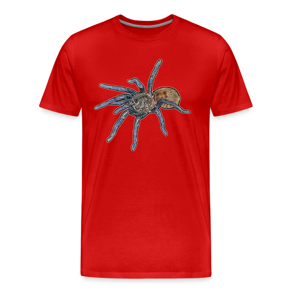 Männer Basic T-Shirt Chromatopelma cyaneopubescens - Rot