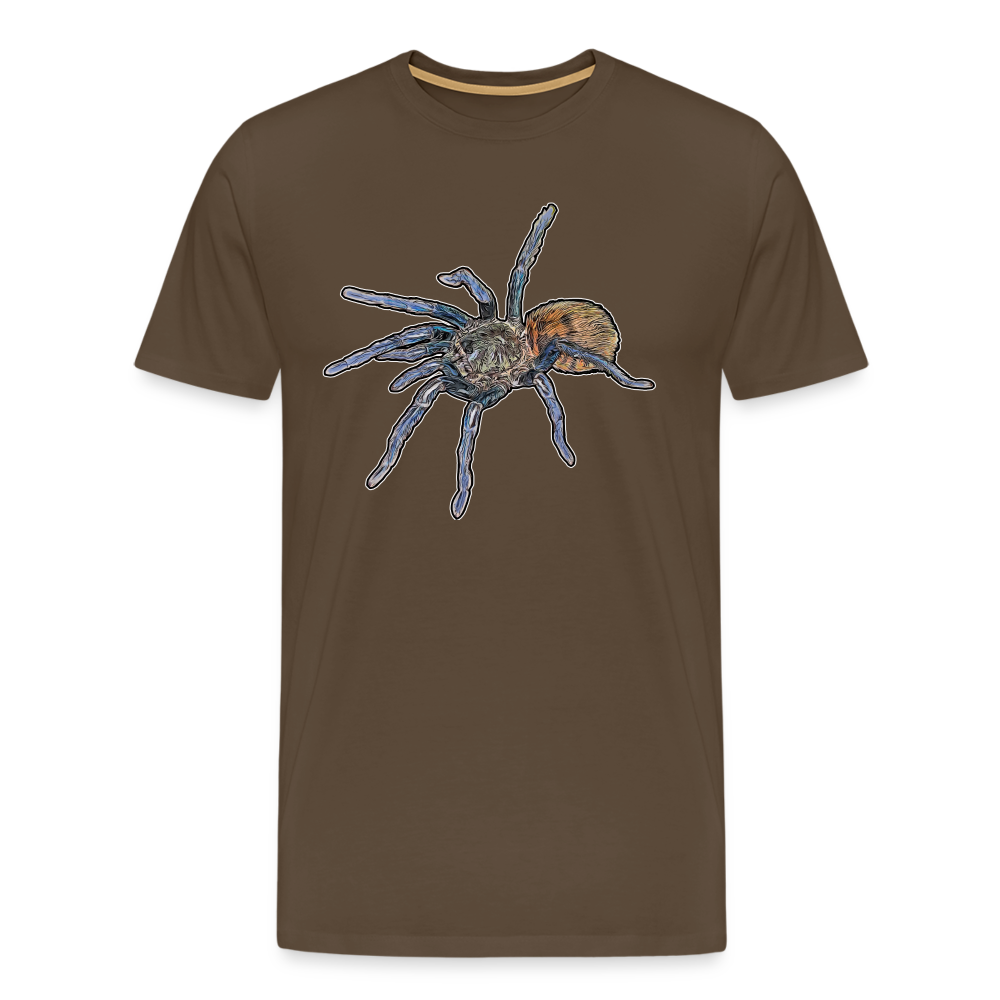 Männer Basic T-Shirt Chromatopelma cyaneopubescens - Edelbraun
