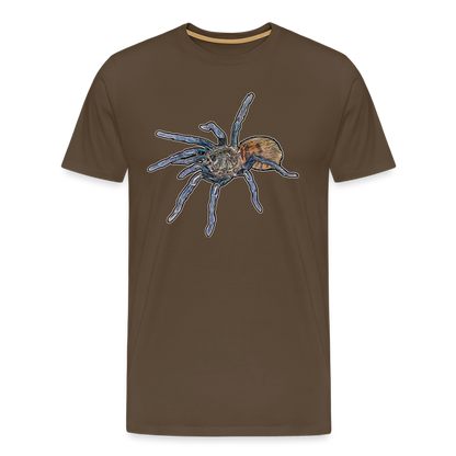Männer Basic T-Shirt Chromatopelma cyaneopubescens - Edelbraun