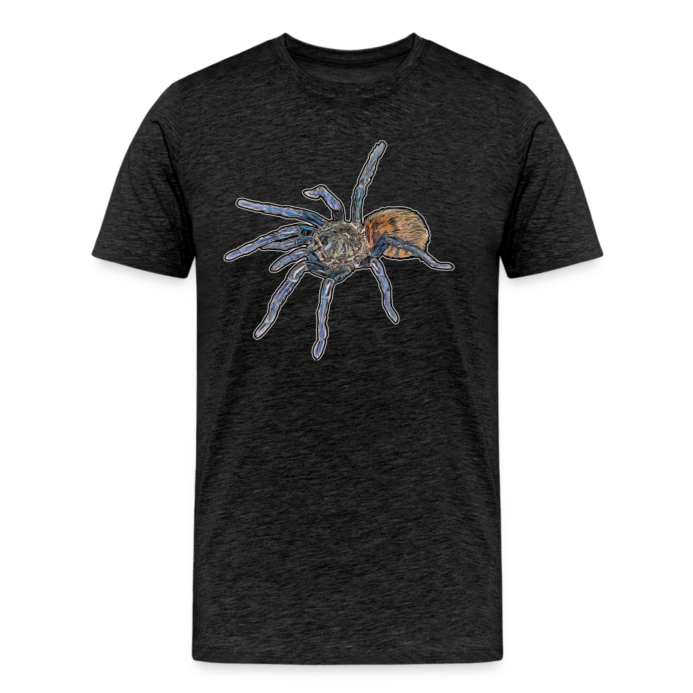 Männer Basic T-Shirt Chromatopelma cyaneopubescens - Anthrazit