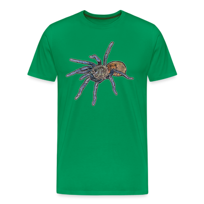 Männer Basic T-Shirt Chromatopelma cyaneopubescens - Kelly Green