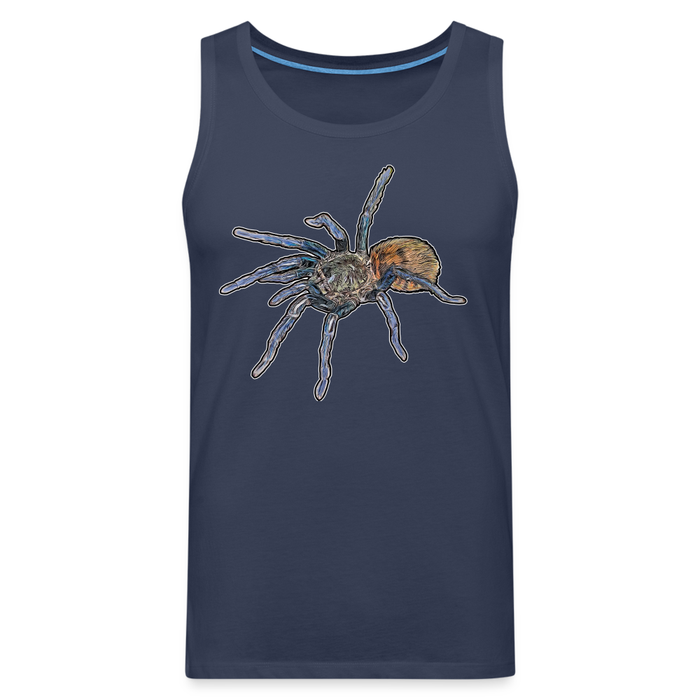 Männer Tank Top Chromatopelma cyaneopubescens - Navy