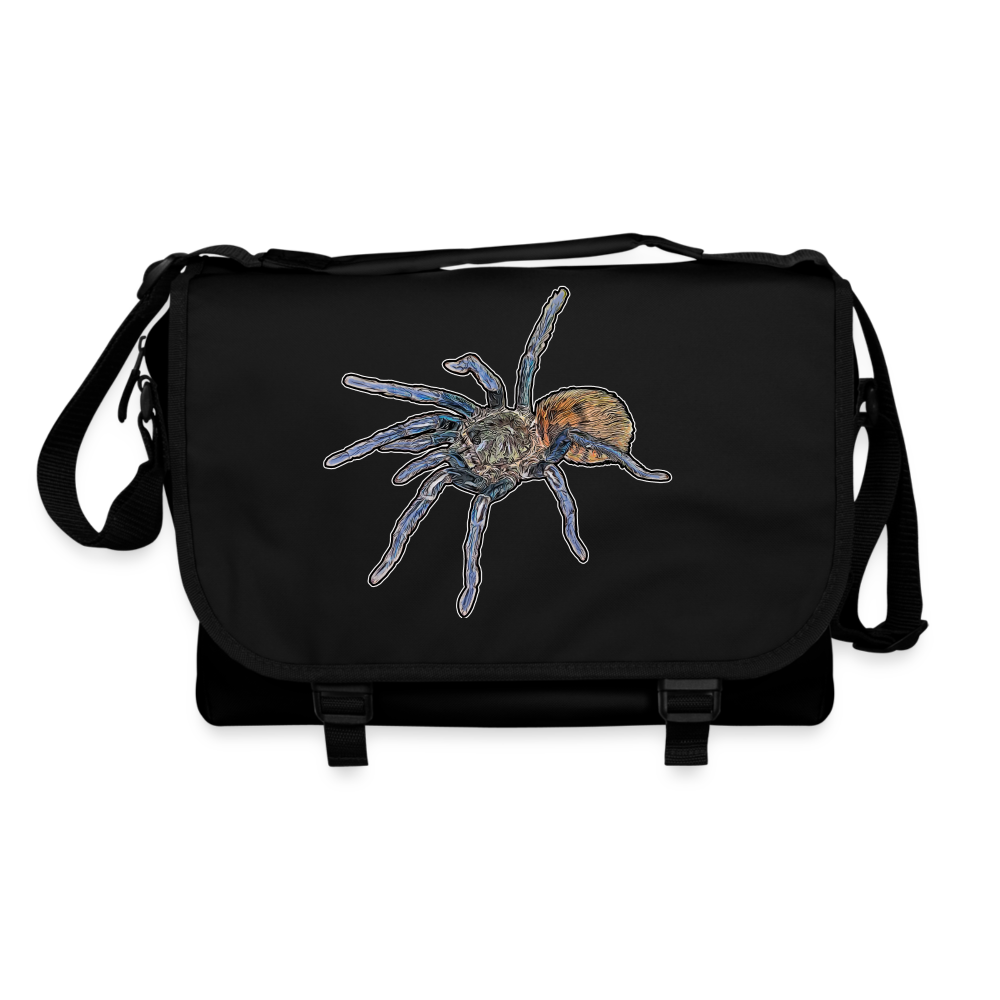 Umhängetasche Chromatopelma cyaneopubescens - Schwarz/Schwarz