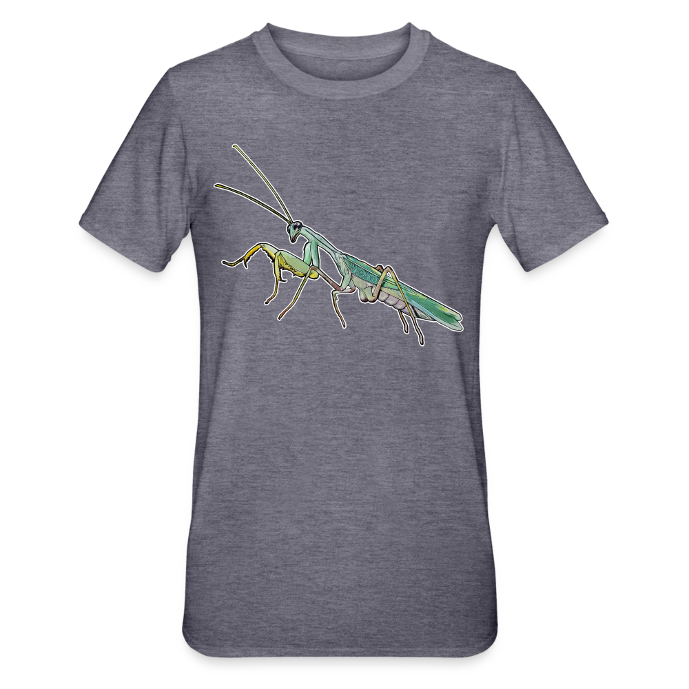 Unisex T-Shirt Sphodromantis lineola male - Navy meliert