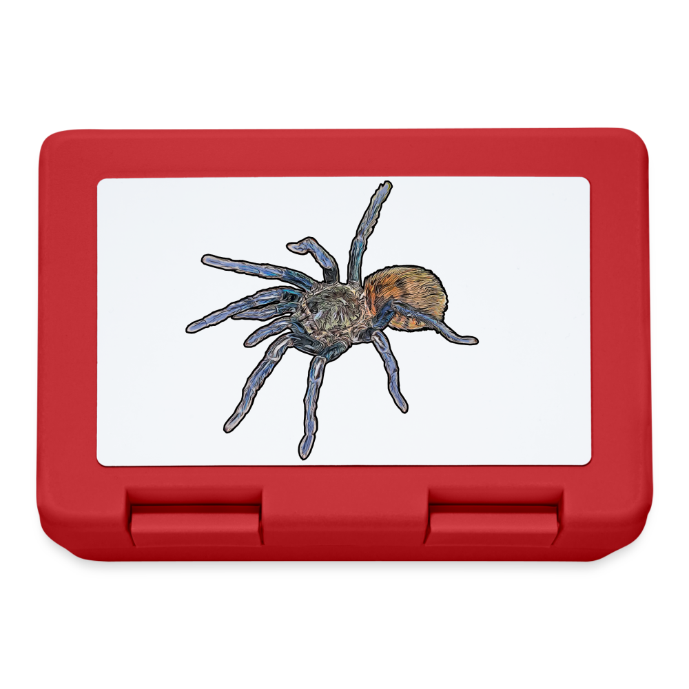 Lunchbox Chromatopelma cyaneopubescens - Rot