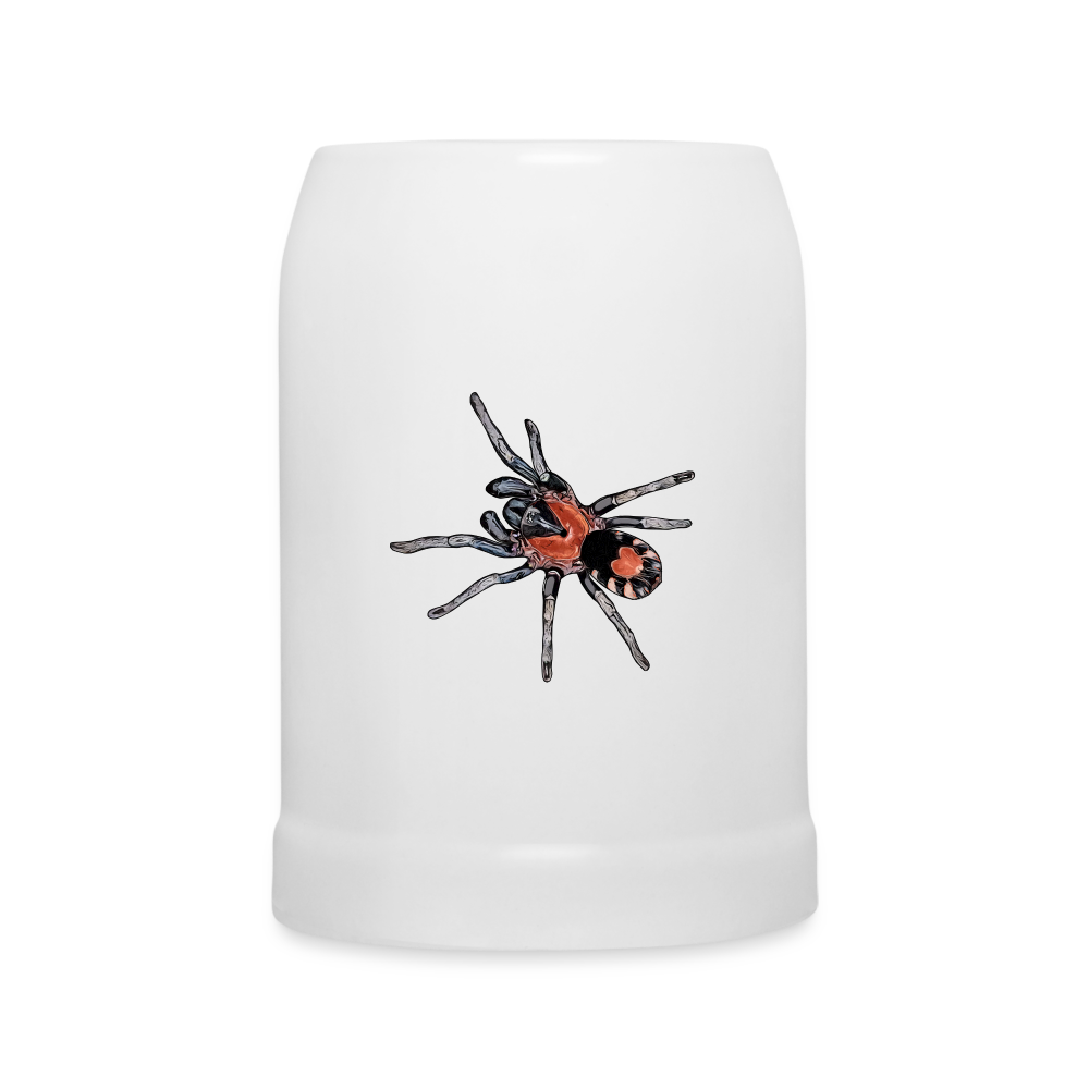 Bierkrug Cyriocosmus elegans - weiß