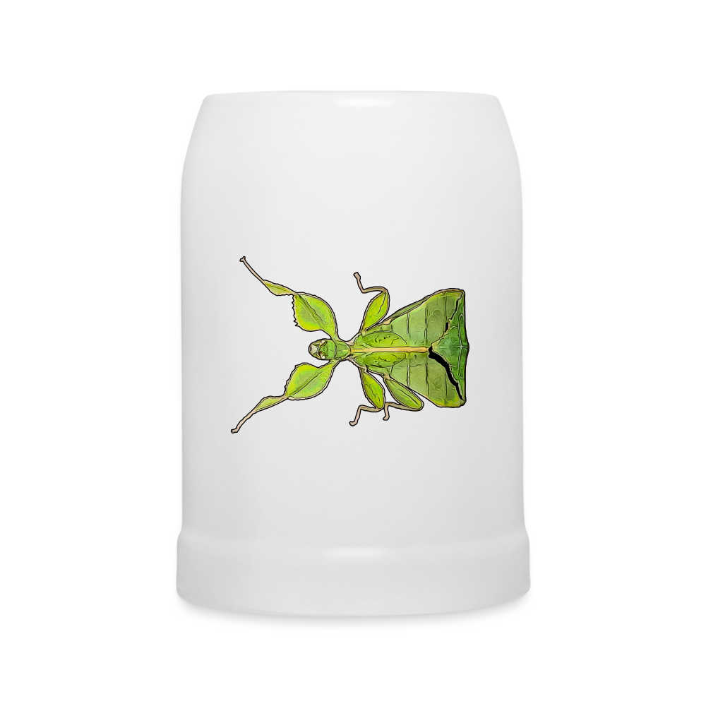 Bierkrug Phyllium philippinicum female - weiß