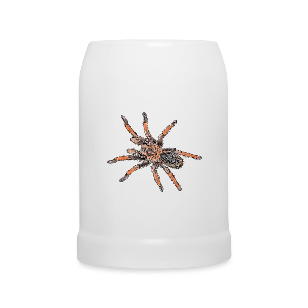 Bierkrug Brachypelma emilia - weiß
