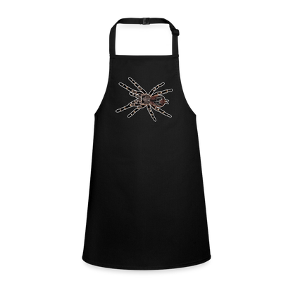 Kinder Kochschürze Acanthoscurria geniculata - Schwarz