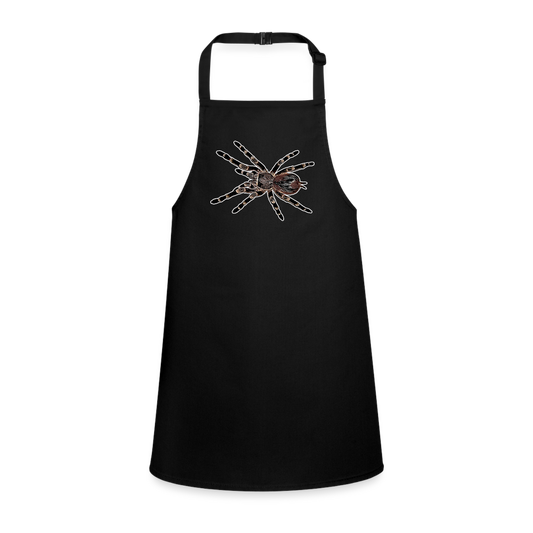 Kinder Kochschürze Acanthoscurria geniculata - Schwarz