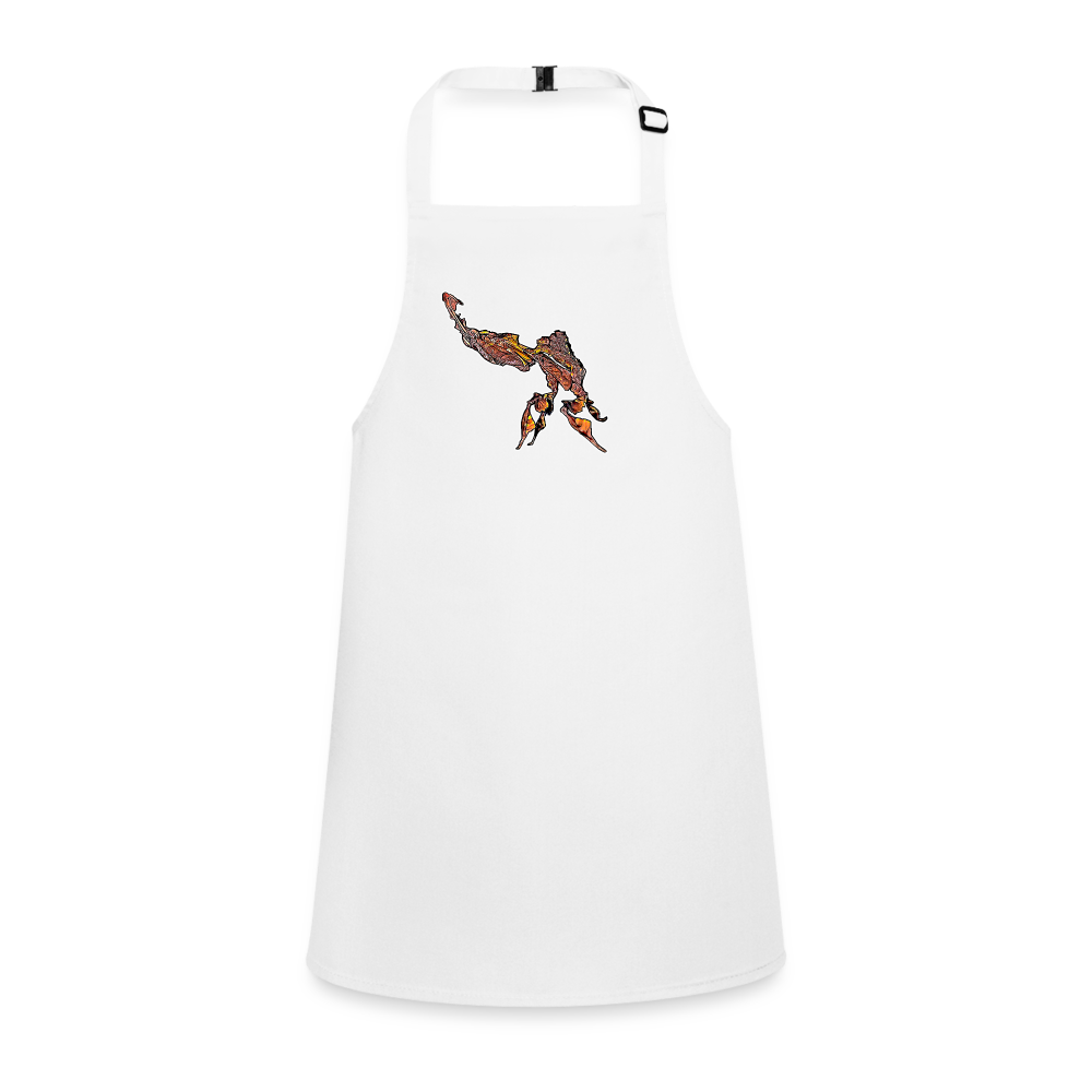 Kinder Kochschürze Phyllocrania paradoxa male - weiß
