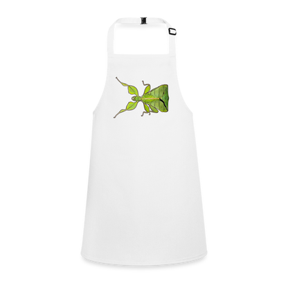 Kinder Kochschürze Phyllium philippinicum female - weiß