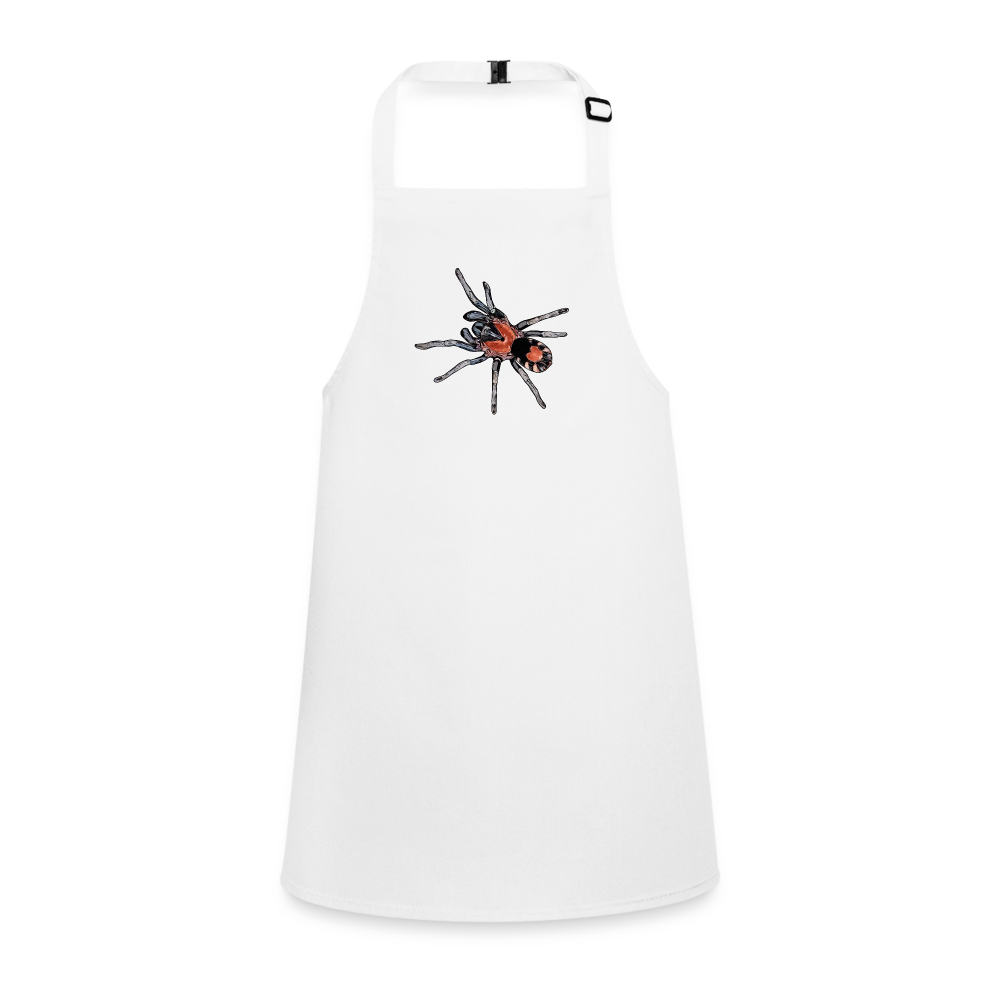 Kinder Kpchschürze Cyriocosmus elegans - weiß