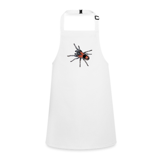 Kinder Kpchschürze Cyriocosmus elegans - weiß