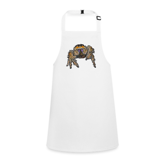 Kinder Kochschürze Phidippus regius Everglades female - weiß