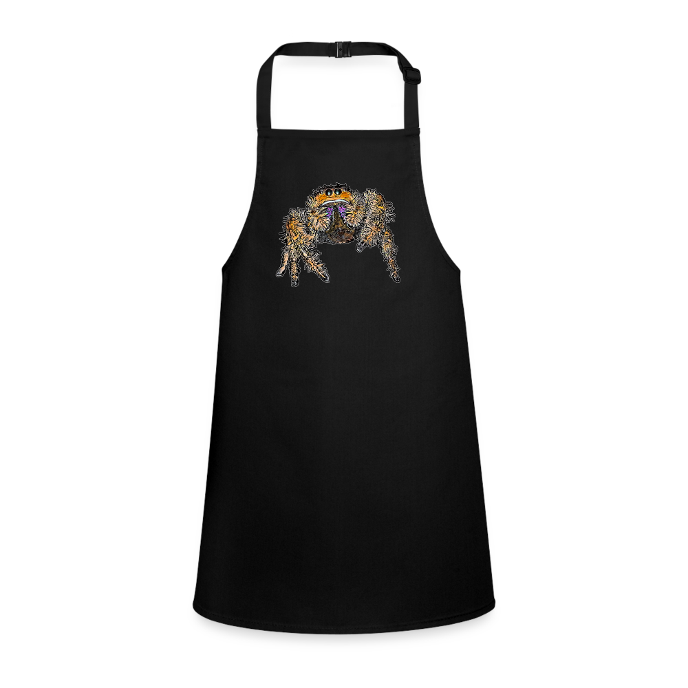 Kinder Kochschürze Phidippus regius Everglades female - Schwarz
