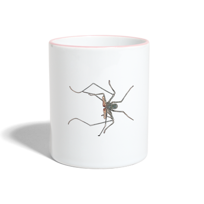 Tasse farbig Euphrynichus bacillifer - Weiß/Pink