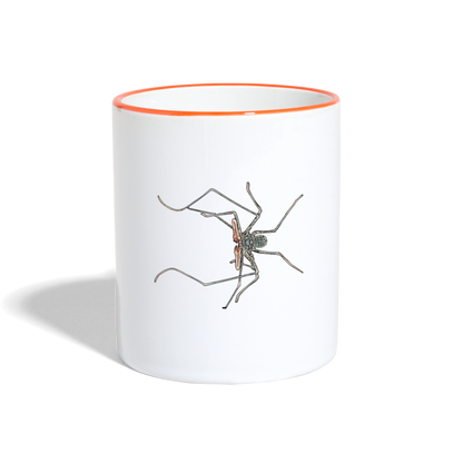 Tasse farbig Euphrynichus bacillifer - Weiß/Orange